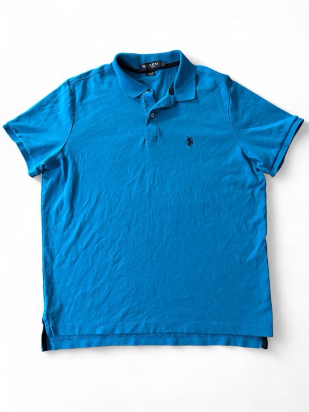 U.S. Polo Assn. Bright Turquoise Short-Sleeve Polo